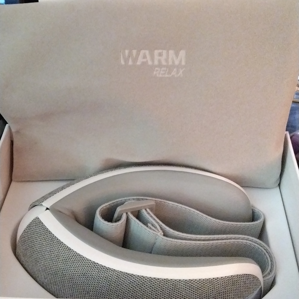 Warm relax eye massager